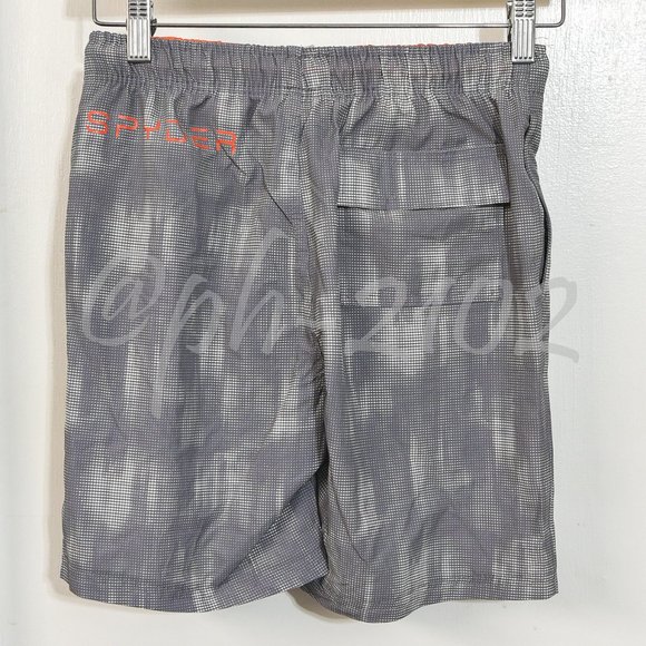 Spyder BOYS Youth 2-piece Swim Set ORANGE - Picture 7 of 13